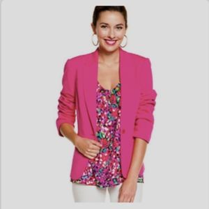 Lilly Pulitzer Leighton Blazer "Passion Pink"